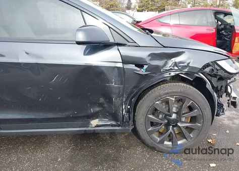 2024 Tesla Model X Long Range from USA, damaged, VIN 7SAXCAE50RF453410